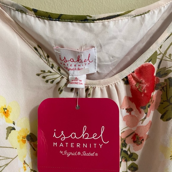 Isabel maternity long dress - Picture 3 of 5